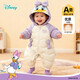 迪士尼（Disney）冬季童裝男女童卡通休閑保暖羽絨連體哈衣爬服連帽 糖果 80cm