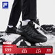 FILA 斐樂(lè )官方雪狼2+戶(hù)外跑鞋男鞋2025冬季新款越野跑鞋徒步運動(dòng)鞋 駿馬黑-BB 41