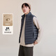 雪中飛秋冬新款男式輕薄羽絨服馬甲基礎男士短款羽絨秋馬甲