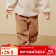 迷你巴拉巴拉男童女童仿羊羔毛休閑褲寶寶毛絨兒童長(cháng)褲【貓絨絨】