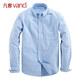 凡客（vancl）【雷總同款】牛津紡純棉領(lǐng)尖扣男內搭商務(wù)長(cháng)袖襯衫 天藍色 XL