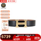 愛(ài)馬仕（HERMES）H愛(ài)男士32mm腰帶皮帶黑色巧克力色雙面皮點(diǎn)點(diǎn)頭禮物黑色/巧 黑色/棕色(金扣) 其他顏色尺碼請備注