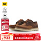 CAT卡特休閑鞋皮鞋新品經(jīng)典款鞋子男士牛皮復古單鞋商場(chǎng)同 棕色 41