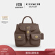 蔻馳（COACH）奧萊女士HADLEY雙肩包旅行背包通勤百搭 IM/深褐色