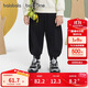 巴拉巴拉balaOne寶寶長(cháng)褲加絨彎刀褲男童女童2025冬季香蕉褲208425108206