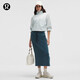 lululemon丨Softstreme? Bound to Bliss 女士長(cháng)款半身裙 LW8AGWS 中南半島藍 M /8