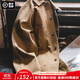 馬登工裝美式復古重磅夾克男巴黎扣vintage翻領(lǐng)男士外套春秋薄款 咖啡色 【寬松/休閑風(fēng)/衣服男裝】 L