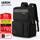 樂(lè )上（LEXON）電腦包17.3英寸筆記本大容量男士雙肩包多隔層書(shū)包旅行包黑色