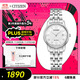 西鐵城（CITIZEN）手表女日韓表光動(dòng)能白盤(pán)日顯鋼帶時(shí)尚商務(wù)送禮物女友EW2310-59A