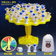 馳哩益智太空人平衡樹(shù)大腦思維訓練玩具兒童親子互動(dòng)專(zhuān)注力鍛煉桌游 加大號【黃色平衡樹(shù)】+64個(gè)太空人