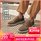 斯凱奇（Skechers）閃穿鞋男鞋秋季薄款休閑商務(wù)鞋軟底一腳蹬德比鞋舒適上班鞋205046