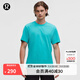 lululemon丨Zeroed In 男士運動(dòng)短袖 T 恤 LM3F16S 熱帶青 M