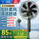 鉆石牌（DIAMOND）電風(fēng)扇家用直流變頻落地扇大風(fēng)量搖頭臺式空氣循環(huán)輕音節能小風(fēng)扇宿舍降溫電扇 16英寸直流變頻機械款【一級能效+純銅電機】