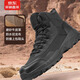 京甄良工沙漠作戰靴鞋子男戶(hù)外登山野練戰地軍靴新款中高幫防水救援工裝靴