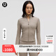 lululemon丨Define 女士運動(dòng)短款夾克 *羅紋 Nulu? 芯吸 LW3HB6S 暖褐灰 線(xiàn)上專(zhuān)售 S /6