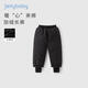 JELLYBABY【夾棉加厚加絨保暖】冬裝中大童褲子女童棉褲休閑防風(fēng)長(cháng)褲束腳褲