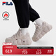 FILA 斐樂(lè )官方女鞋CROISSANT WE摩登運動(dòng)鞋加絨可頌鞋 燕麥色-OM 37.5
