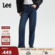 Lee25秋冬新429標(biāo)準(zhǔn)直腳加厚加絨深藍(lán)女保暖牛仔褲 深藍(lán)色 30