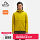 伯希和（Pelliot）【風(fēng)盾P25】軟殼沖鋒衣男eVent防風(fēng)加絨運動(dòng)登山服115306011黃XL