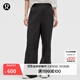 lululemon丨Stretch Woven 女士高腰闊腿褲 LW5HB6A 黑色 S