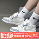 耐克（NIKE）官方女鞋Air Jordan 1 Low AJ1時(shí)尚舒適運動(dòng)鞋百搭低幫休閑鞋板鞋 IH7323-100 38.5