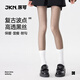 JKN波點(diǎn)黑色光腿神器女秋冬【保暖顯瘦】性感黑絲加絨連褲襪打底褲襪
