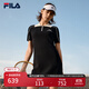 FILA 楊冪同款|斐樂(lè )官方女裝編織連衣裙2025夏季新款時(shí)尚修身POLO裙子 傳奇藍-NV M 165/84A/M