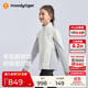 moodytiger兒童暖皮衣拒水保暖秋冬季男童外套舒適柔軟透氣立領(lǐng)女童運動(dòng)衣