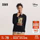 森馬（Semir）[商場同款]迪士尼米奇家族合作系列長袖T恤女2025春101125101003
