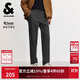 杰克·瓊斯（JACK&JONES） 男裝休閑褲衛褲褲子長(cháng)褲刺繡百搭舒適高級商務(wù)腰頭男款225314042