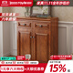雷勒鞋柜新中式簡(jiǎn)約現代門(mén)廳柜客廳收納柜子儲物柜多功能美式玄關(guān)柜 401款80*34.3*100cm