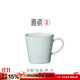 雅瓷汝窯茶杯陶瓷馬克杯大容量家用辦公室咖啡杯伴手禮天青色自由杯 汝窯自由杯(大)