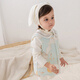 HOXIMY BABY嬰兒蠶絲馬甲寶寶坎肩純棉吸汗無(wú)骨馬甲兒童外穿坎肩上衣 天鵝童話(huà) 桑蠶絲夾棉馬甲 7A抗菌 適合四季 90 建議身高80-90cm