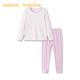巴拉巴拉童裝兒童內衣套裝2026春裝新款女童秋衣秋褲打底寶寶睡衣純棉親膚