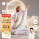 貝肽斯兒童防踢睡被恒溫胎脂皮羊毛睡袋嬰兒寶寶防踢被子春秋輕厚 童話(huà)M