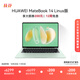 華為MateBook 14 Linux版 輕薄筆記本電腦2.8K OLED觸控屏 酷睿Ultra 5 32G 1T原野綠