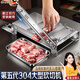 歐樂(lè )多304鋼大型切骨機商用切雞鴨排骨切藥材鍘刀凍肉羊肉切片機切骨機 304鋼大型多用砍切機【12寸】砍骨/切片