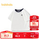 巴拉巴拉童裝T恤兒童短袖2024男童夏裝女童上衣簡(jiǎn)約百搭208224117224