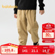 巴拉巴拉童裝男童長(cháng)褲加絨中大童褲子秋冬燈芯絨保暖蘿卜長(cháng)褲208424108105