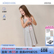 愛(ài)慕兒童（AIMER KIDS）莫代爾甜美兒童睡衣女童睡裙短袖吊帶裙子中大童可外穿成人可穿 熊熊樂(lè )園AK144E531 170