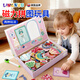 翎喏【百萬(wàn)熱銷(xiāo)】英國磁力拼圖2-6歲早教玩具公主換裝貼女孩新年禮物 磁性拼圖-公主換裝