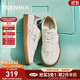 天美意德訓鞋女鞋子女休閑鞋商場(chǎng)同款運動(dòng)品牌女鞋2025新款 米色 39