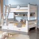上下床雙層實(shí)木兒童男孩女孩高低床上下鋪成人床子母床雙人小戶(hù)型 爬梯 上床寬90下床寬120（送書(shū)架）