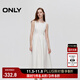 ONLY秋季肌理感收腰顯瘦無(wú)袖長(cháng)裙牛仔連衣裙女|124342013 J2Z 白色牛仔提花印花 S (160) 80A