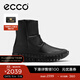 愛(ài)步（ECCO）靴子女 女士時(shí)尚潮流高幫休閑女靴 靈動(dòng)218313 黑色21831351052 37