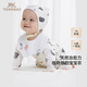 英氏（YEEHOO）嬰兒衣服四季連體衣男女童長(cháng)袖爬服7A抑菌新生兒衣服