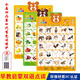 嬰幼兒有聲掛圖凹凸水晶立體掛圖 乖寶寶高清數字早教拼音發(fā)聲識字卡語(yǔ)音玩具 兒童認知早教啟蒙認水果蔬菜 認知3件組：水果+蔬菜+動(dòng)物世界
