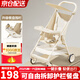 JOT TMM嬰兒推車(chē)輕便遛娃神器口袋推車(chē)可登飛機旅行車(chē)一鍵收車(chē)溜娃神器 【冰島白】升級圍欄餐盤(pán)+底兜
