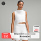 lululemon丨Flow Y 女士運動(dòng)二合一短款背心 LW1CMYS 白色 S /6