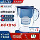 碧然德（BRITA）德國碧然德家用過(guò)濾水壺凈水器廚房?jì)羲畨乇倘坏潞Ｑ蟀鍹3.5L套裝 碧然德BRITA【藍色一壺一芯】送水壺刷除垢劑